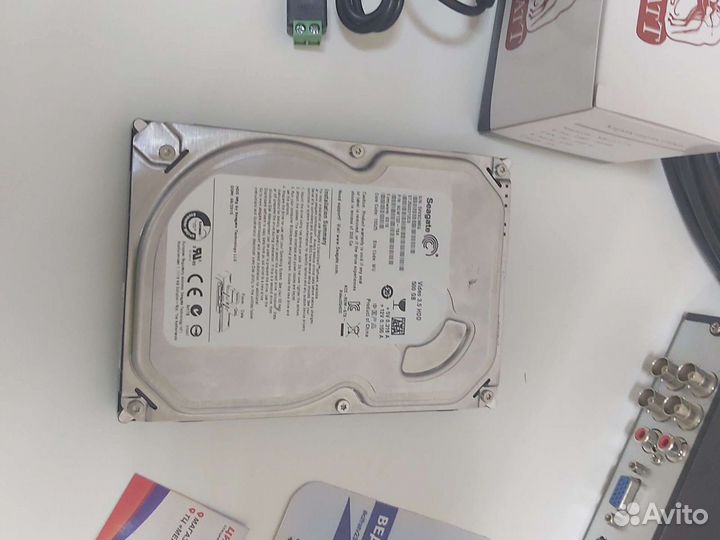 Полный комплект видеонаблюдения 3 камеры dahua