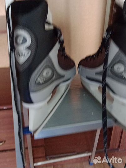 Коньки хоккейные детские размер 37