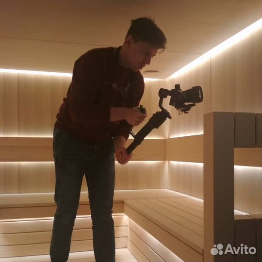 Видеограф, Видеооператор со стабилизатором