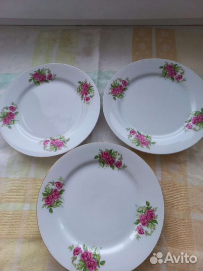 Тарелки фарфор япония д 20.6см