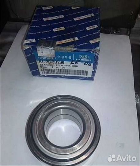 Подшипник ступицы переднего колеса /Элантра