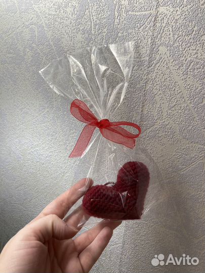 Брелок сердце/ручная работа