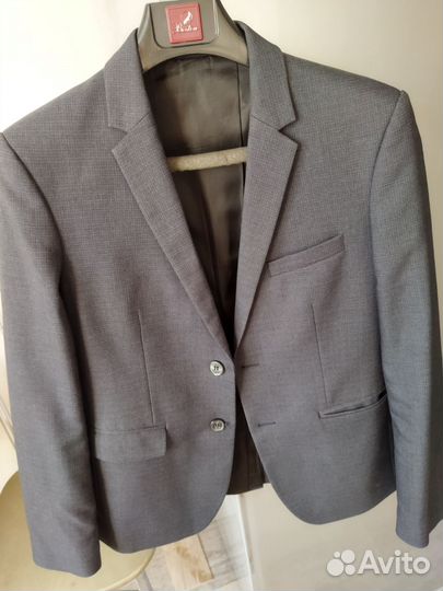 Пиджак школьный для мальчика рост 152