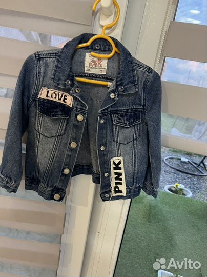 Джинсовая куртка zara для девочки