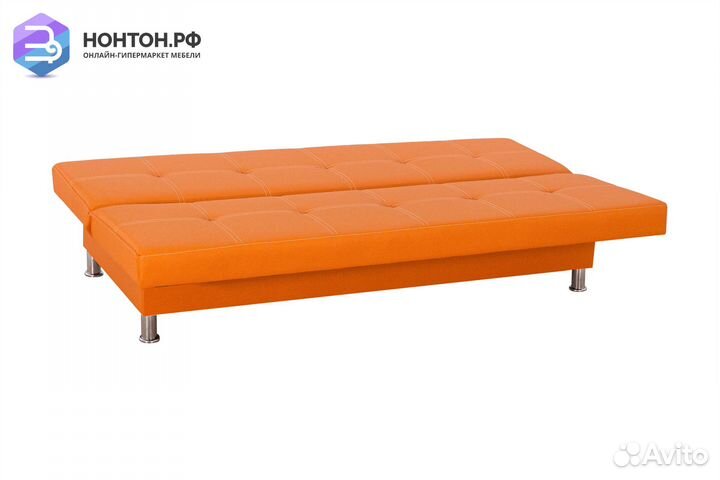 Диван клик-кляк Бомонд оранжевый