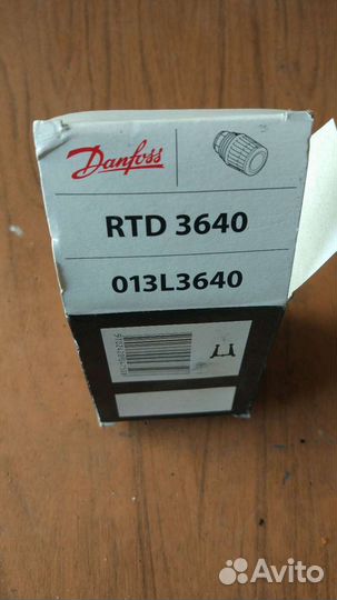 Термоголовка danfoss RTD 3640