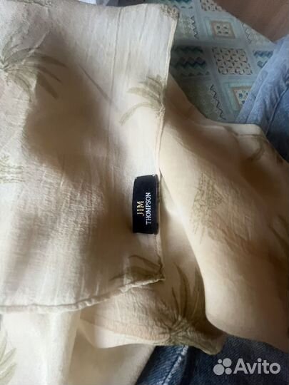 Шарф натуральный шелк