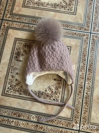 Шапка для девочки Рейма