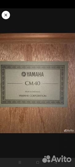 Акустическая гитара yamaha CM 40