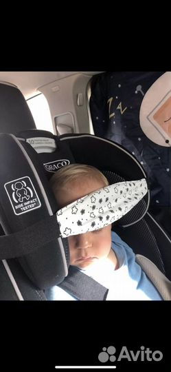 Фиксатор/держатель для головы ребенка в автокресле