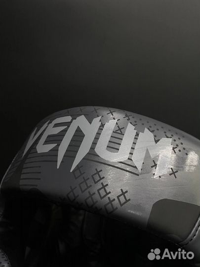 Шлем Venum Army Grey кож.зам