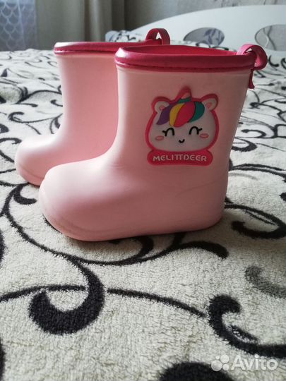 Резиновые сапоги из эва для девочки р 22