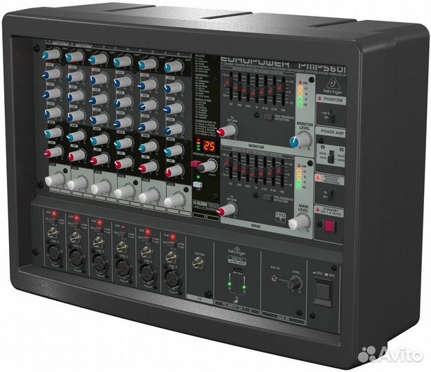 Микшер активный behringer pmp 560m europower