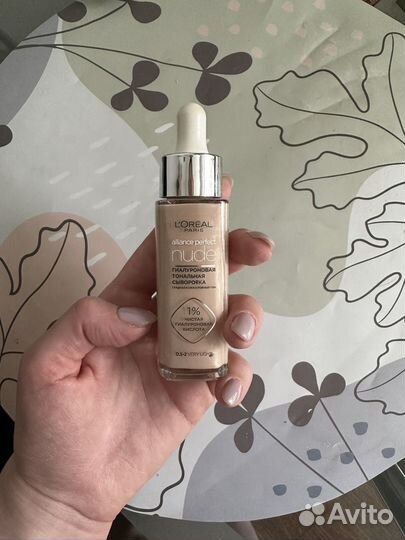 Гиалуроновая тональная сыворотка l'oreal paris