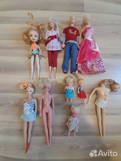 Кукла барби-кен-братц