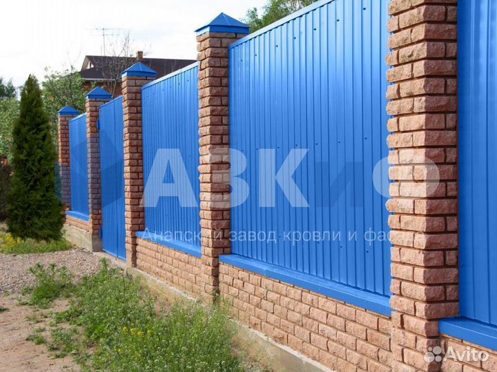 Профнастил/профлист для забора от производителя