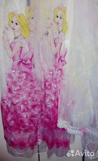 Тюль в детскую для девочки