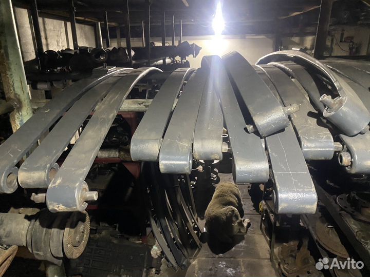 Рессоры передние двухлистовые volvo FL 6