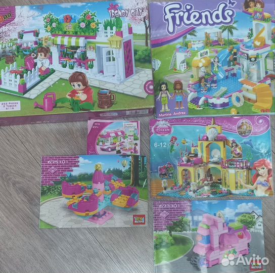 Конструкторы для девочки (аналоги Лего)