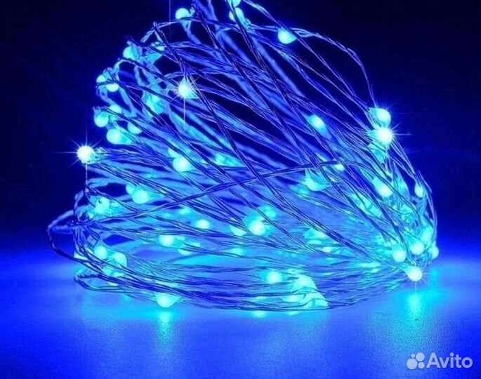 Для декора. Лента светодиодная на батарейках