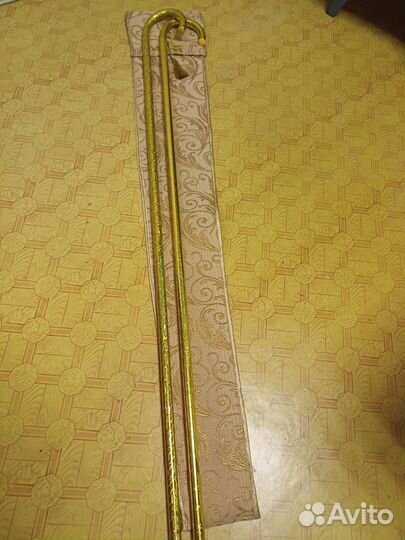 2 трости для восточных танцев с чехлом