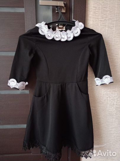 Платье для девочки школьное