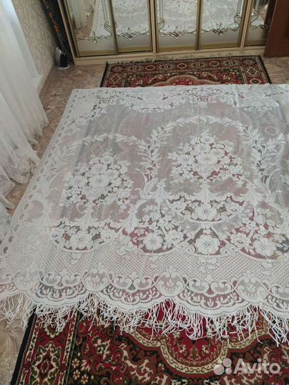 Тюль, белая, 3 х 2.6м