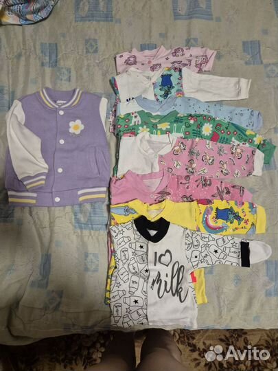 Детские вещи для новорожденных на девочку пакетом