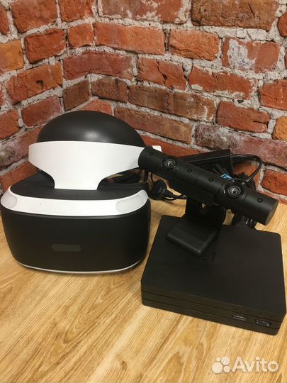 Комплект виртуальной реальности PS4 VR Black
