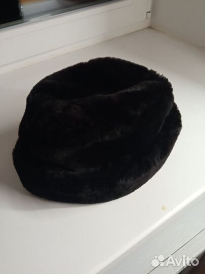 Шапка пирожок овчина
