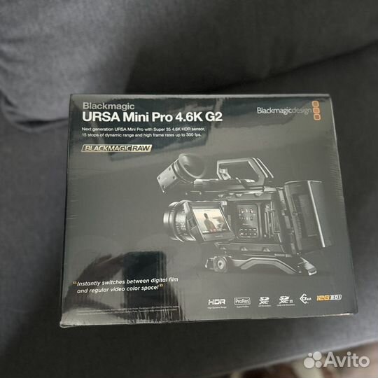 Blackmagic ursa mini pro 4.6k g2