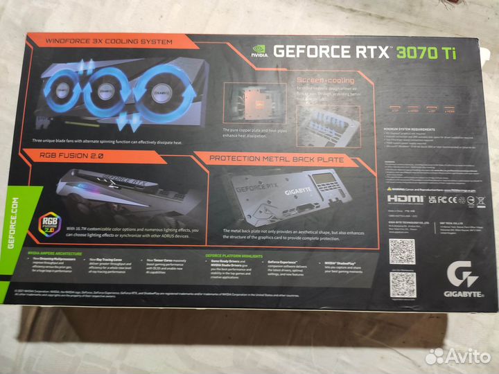 Gigabyte RTX 3070 Ti