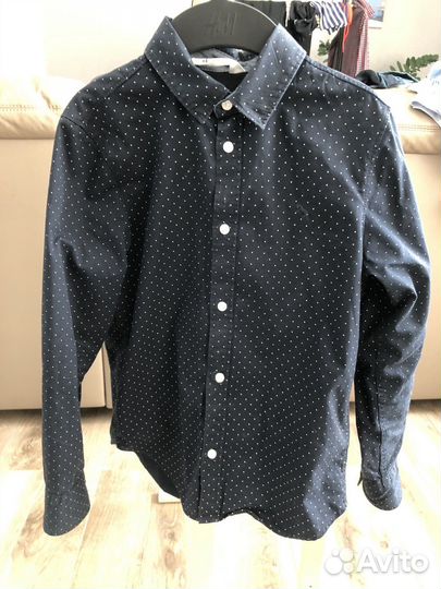 Рубашка hm на мальчика134