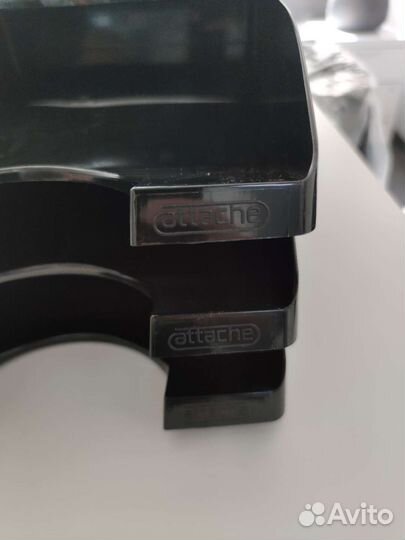 Лоток для бумаг горизонтальный Attache Line черный