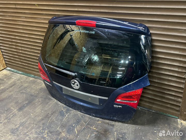 Крышка багажника на Opel Meriva B в сборе