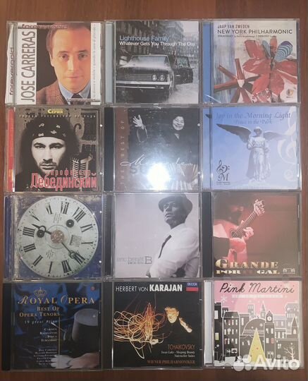 Фильмы и музыка на дисках (зарубежные и отеч.)