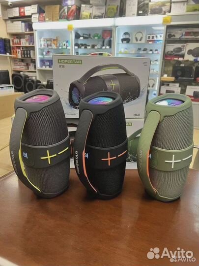 Беспроводная блютус колонка Hopestar, бумбокс