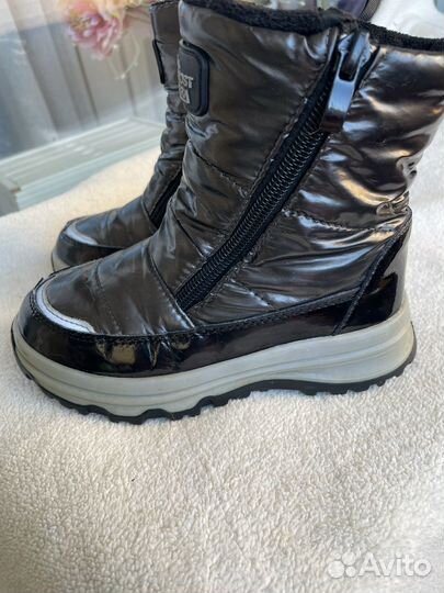 Дутики детские натуральная шерсть 27