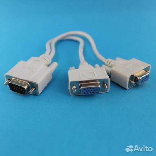 Разветвитель (делитель) VGA Y-образный с 1 на 2