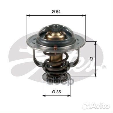 Термостат mitsubishi outlander II 2006 - 2.0