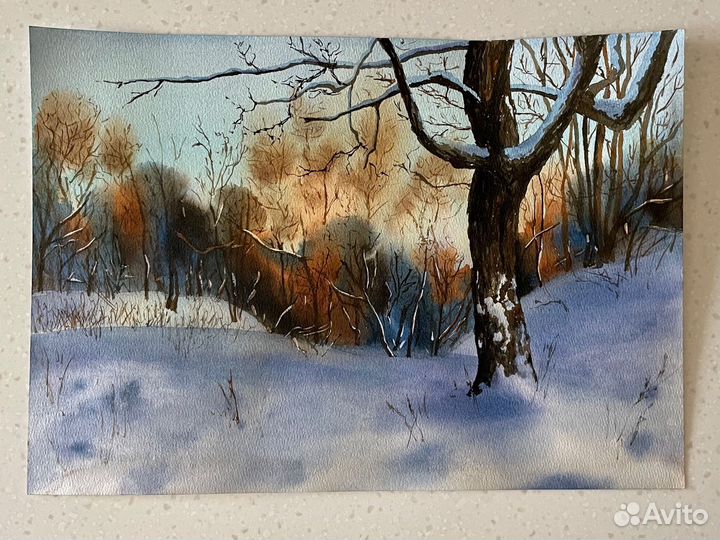 Акварельные картины