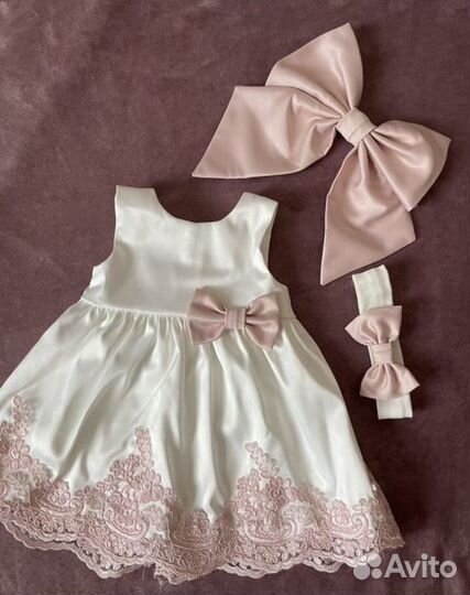 Платье для девочки 56