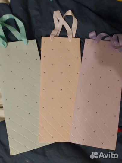 Пакеты подарочные новые