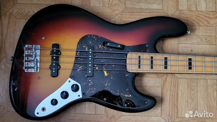 1977 Hisonus Jazz Bass JB 75 Япония Редкость