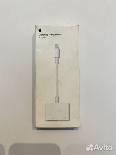 Apple lightning to hdmi. Новый