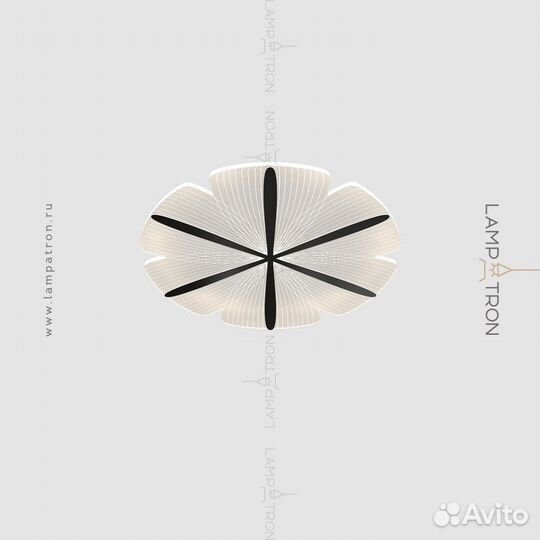 Потолочный светильник sindy Размер L. Цвет Латунь sindy-l-brass