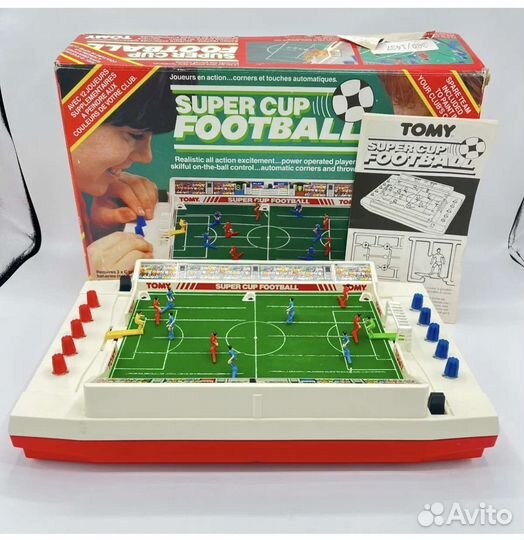 Настольный футбол винтаж tomy super CUP football