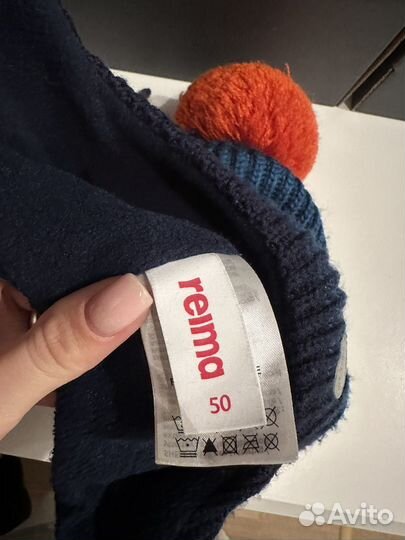 Шапка зимняя Reima 50 на флисе