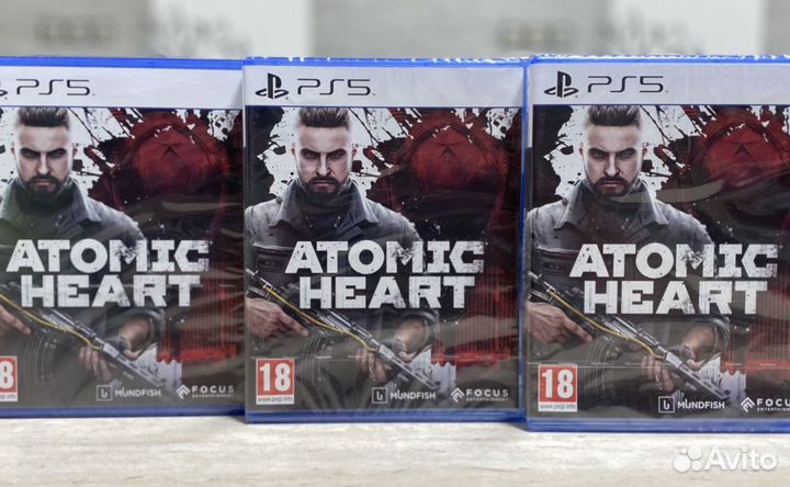 Atomic Heart (Новый Диск) Sony PS5 Русская Озвучка