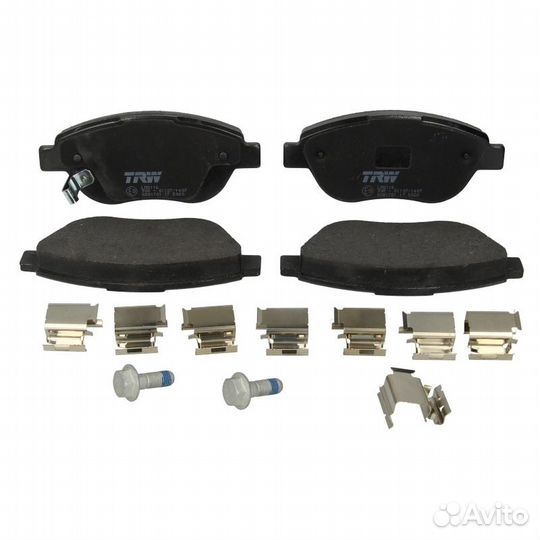 Колодки тормозные TRW GDB 1701 Opel Corsa D Diesel